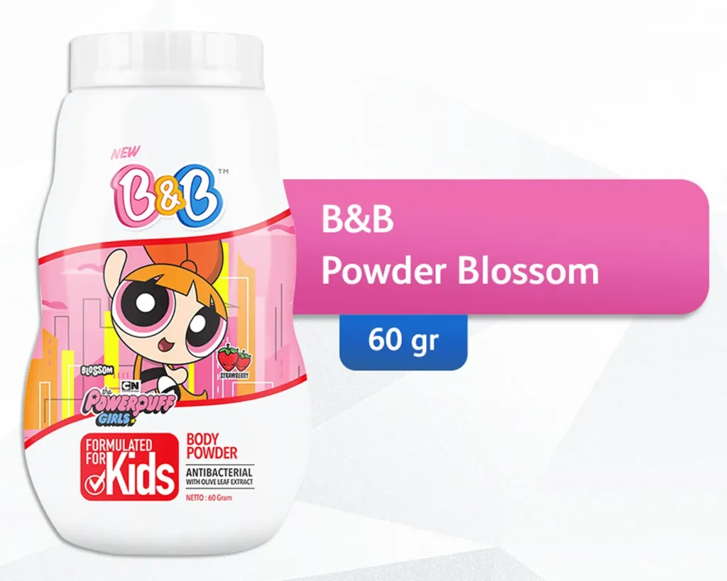 B&B Kids Body Powder Blossom 60GR