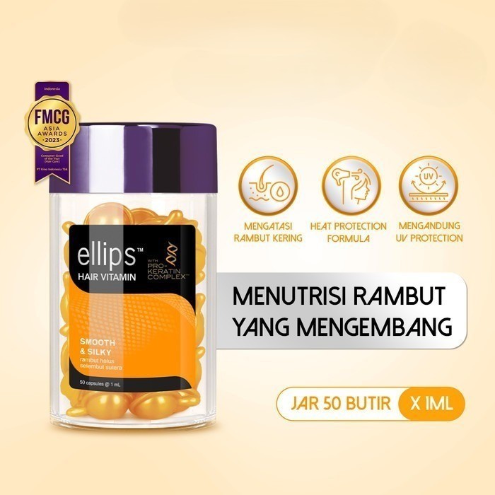 Ellips Hair Vitamin Hair Keratin Smooth & Silky 50S