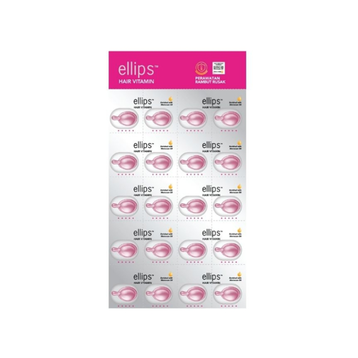 Ellips Hair Vitamin Hair Perawatan Rambut Rusak 2S