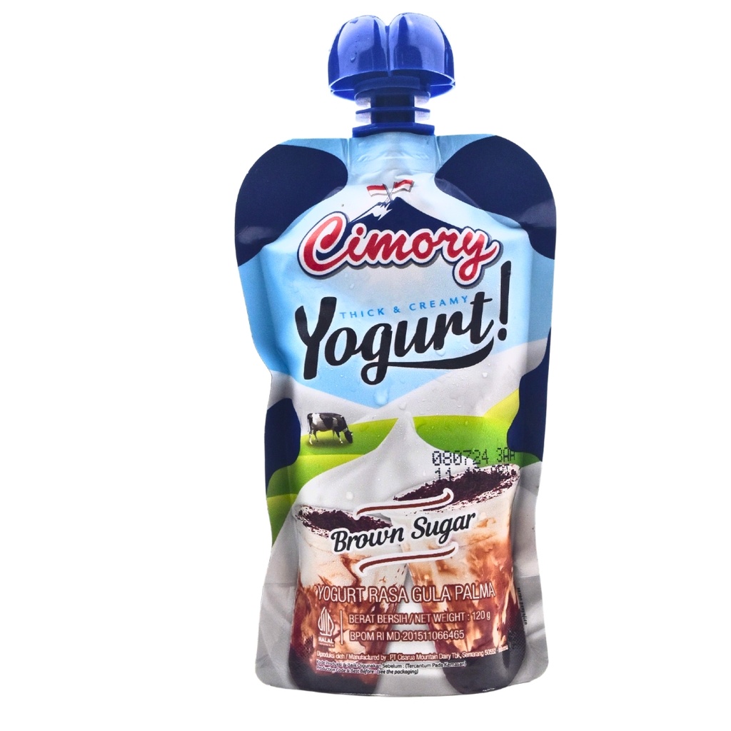 Cimory Yogurt Brown Sugar Pch 120GR