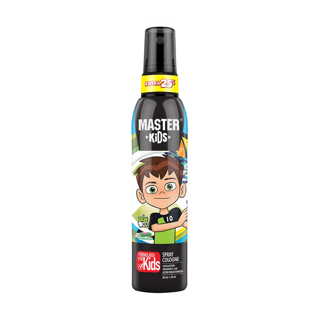 Master Kids Spray Cologne Ben 10 100ML