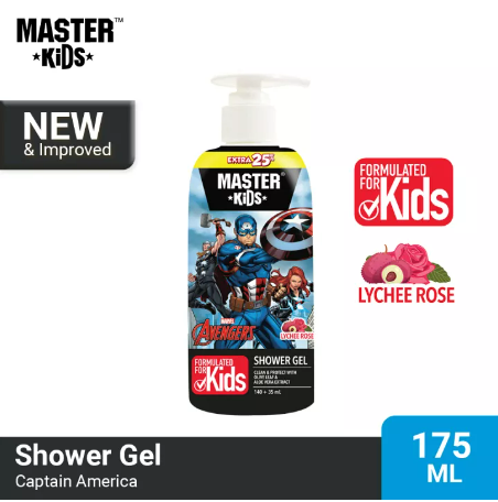 Master Kids Shower Gel Iron Man 175ML