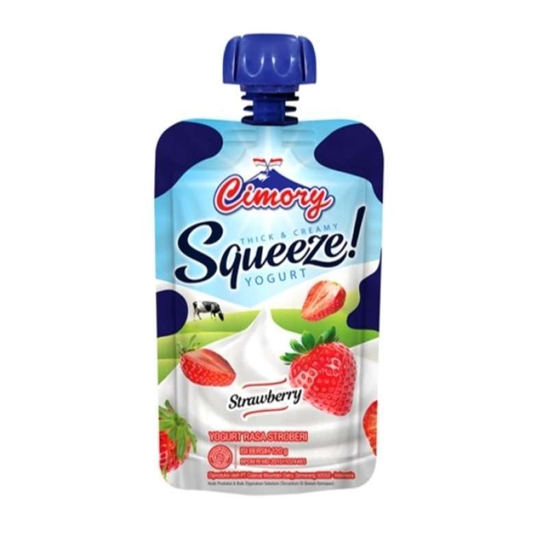 Cimory Yogurt Strawberry Pch 120GR