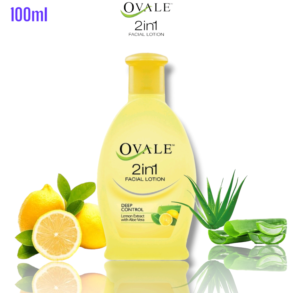 Ovale 2in1 Facial Lotion Deep Control 100ML