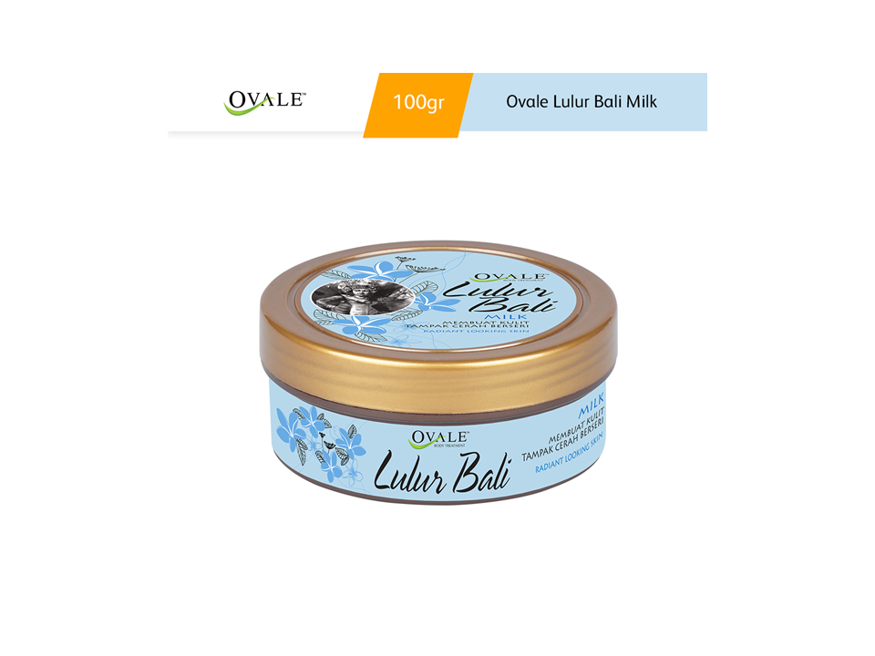 Ovale Lulur Bali Milk 100GR