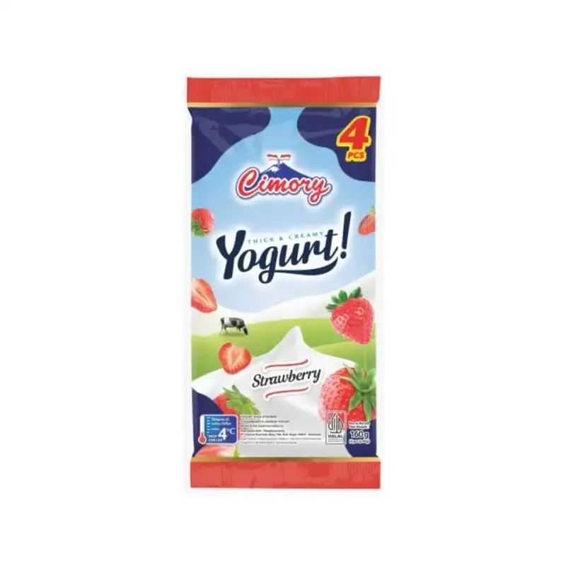 Cimory Yogurt Stick Strawberry 4x40GR