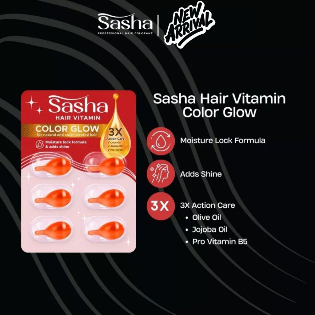 Sasha Hair Vitamin Color Glow 6S