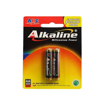 Alkaline Millennium Power 2 AAA 1.5V