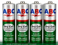 ABC Dry Cell Hijau 4 AA 1.5V