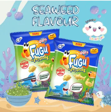 Oops Fugu & Friends Seaweed Flavour 20GR
