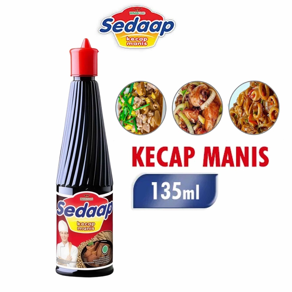 Sedaap Kecap Manis Btl 135ML