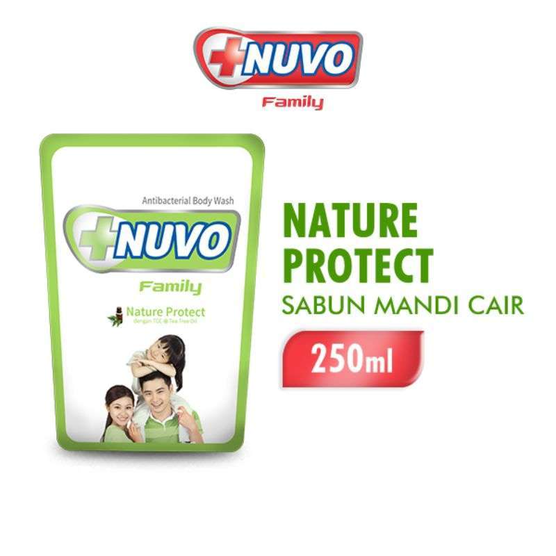 Nuvo Family Body Wash Clean Protect Pch 250GR