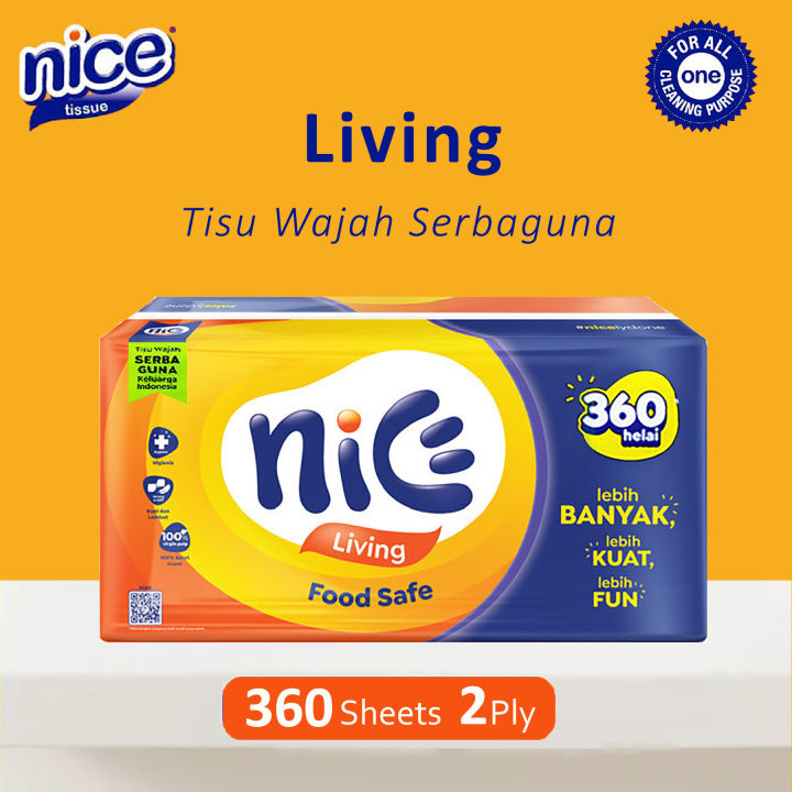 Nice Living Facial Tissue 2ply 360S