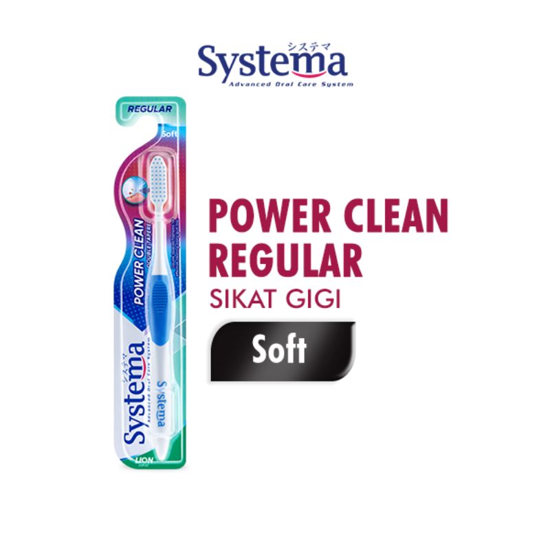 Systema Sikat Gigi Power Clean 1PCS