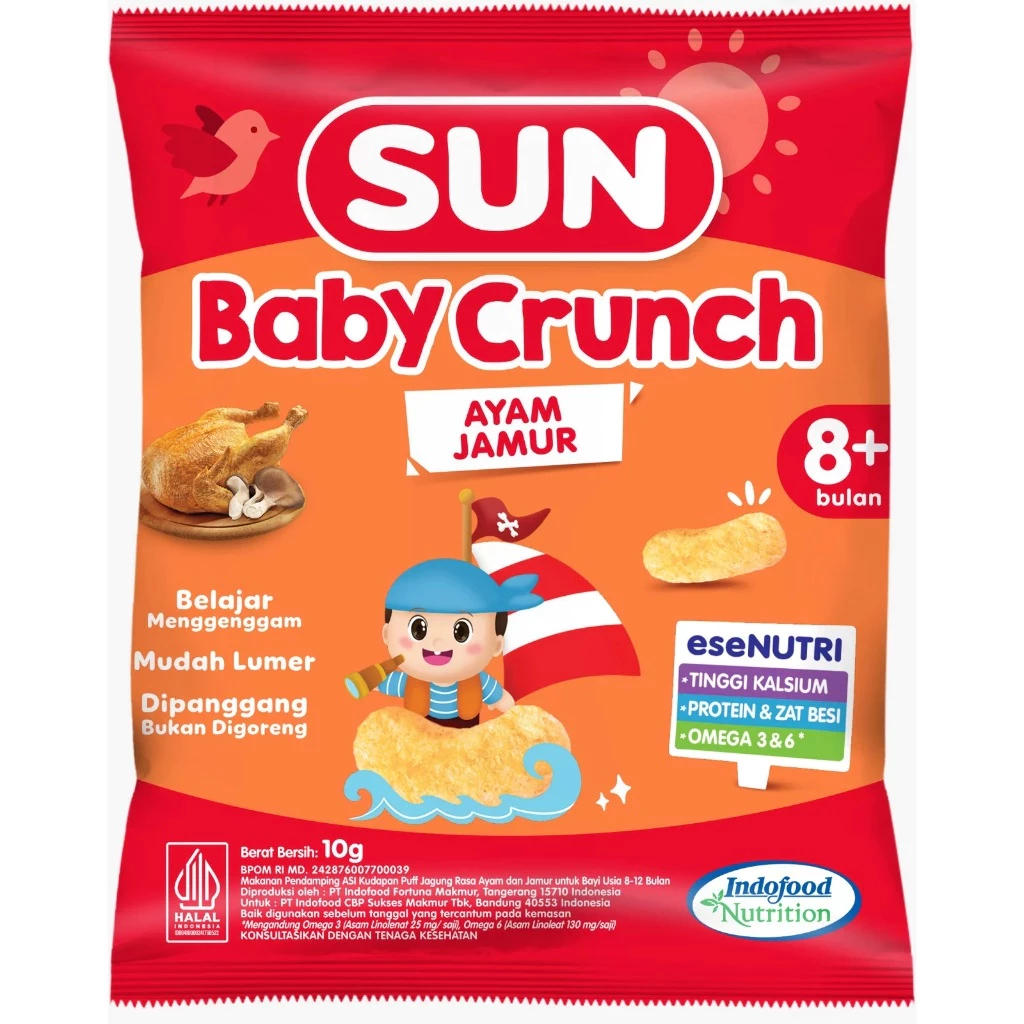 Sun Baby Crunch Ayam Jamur 8+Bulan