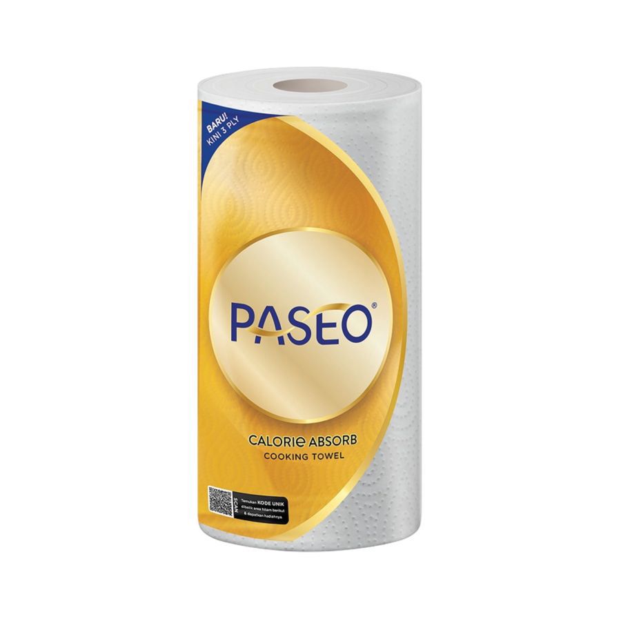 Paseo Calorie Absorb Towel Roll 3ply 70S