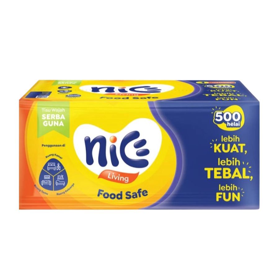 Nice Living Facial Tissue 2ply 500S