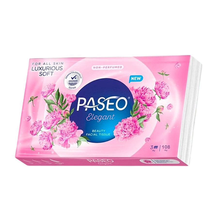 Paseo Elegant Facial Tissue 3ply 108S