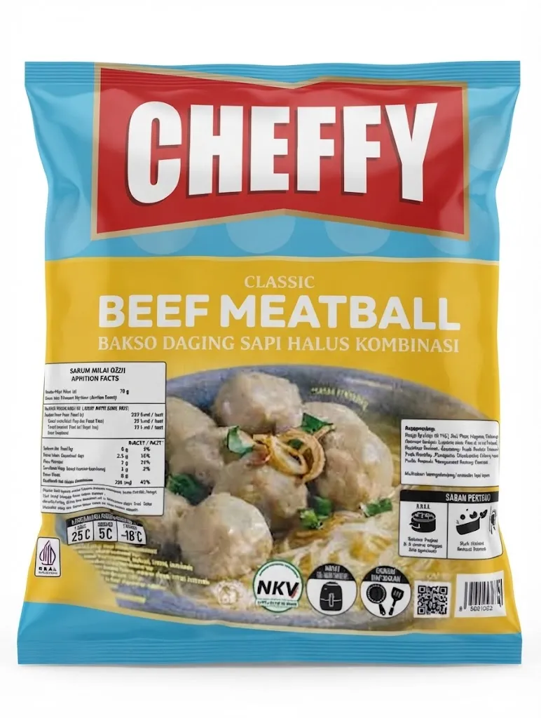 Cheffy Bakso Daging Sapi Halus 325GR