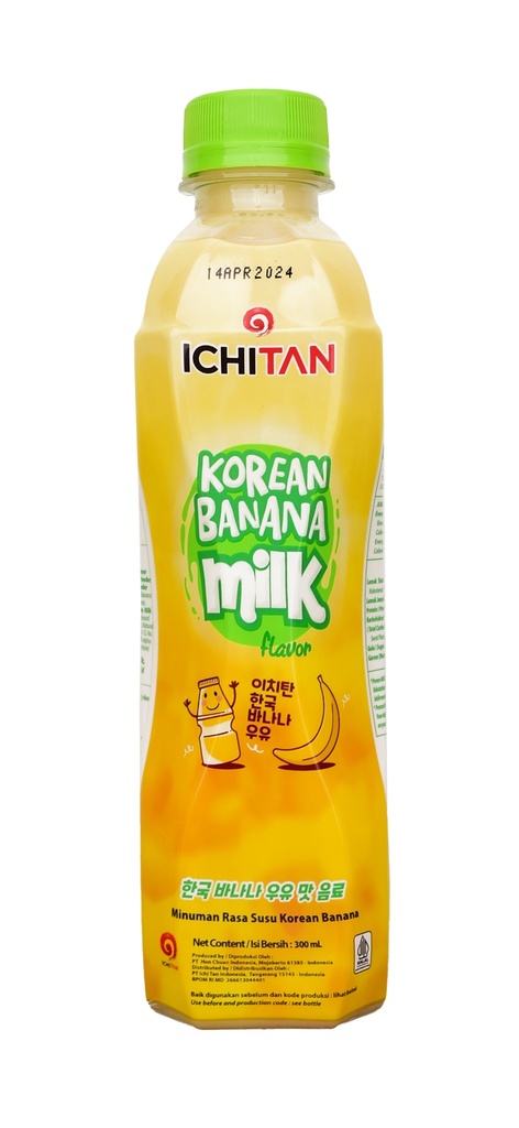 Ichitan Korean Banana Milk Btl 300ML