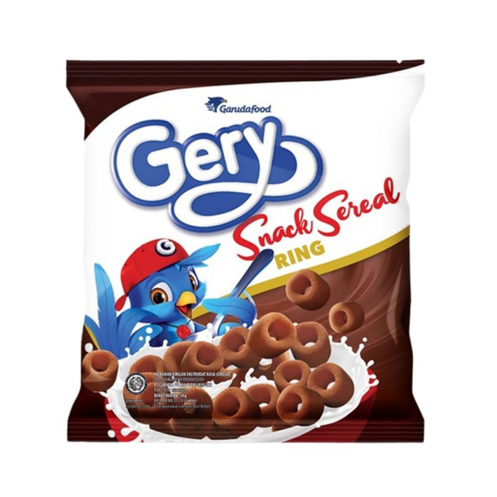 Gery Snack Ring Sereal Coklat 9GR