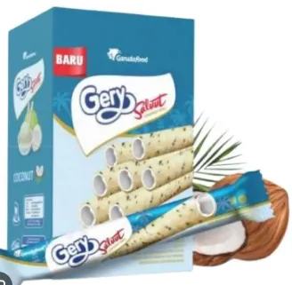 Gery Wafer Stick Roll Coconut 6GR