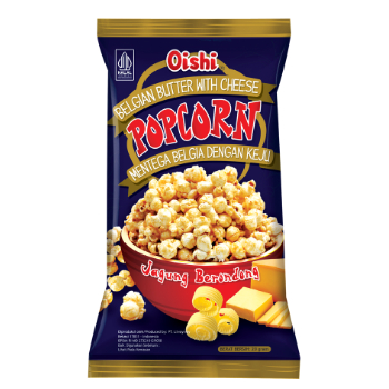 Oishi Popcorn Mentega Keju 20GR