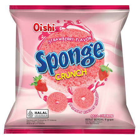 Oishi Sponge Strawberry 9GR