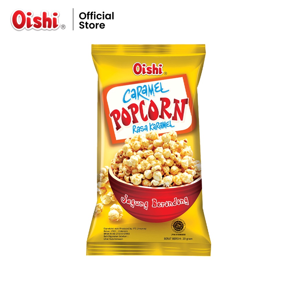 Oishi Popcorn Karamel 20GR