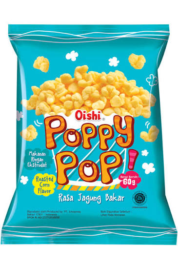 Oishi Poppy Pop Jagung Bakar 60GR