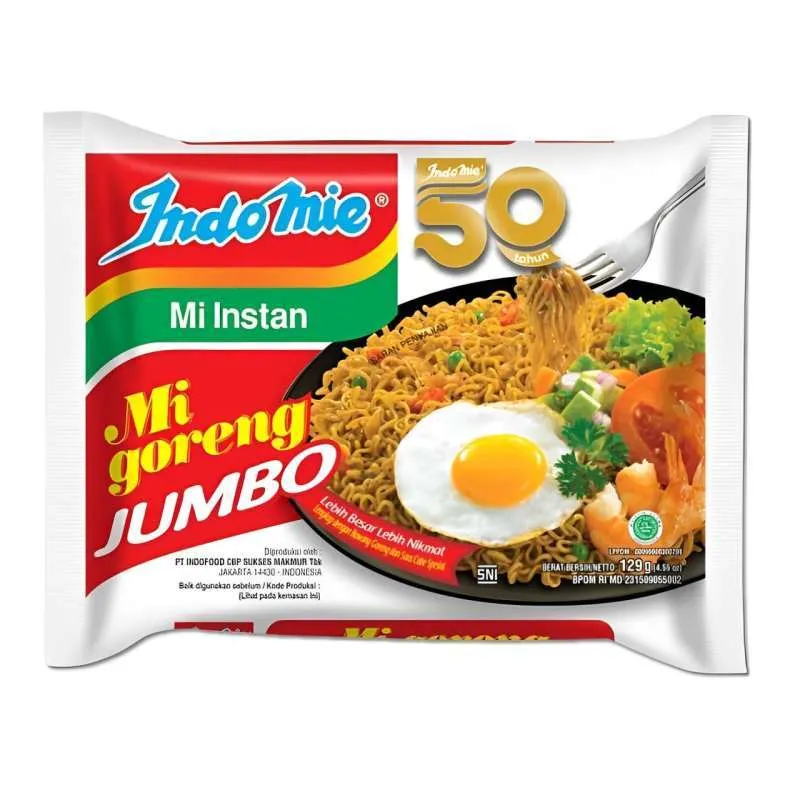 Indomie Mie Goreng Jumbo 129GR