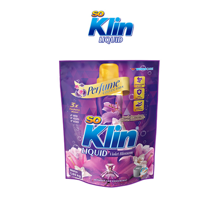 So Klin Detergen Cair Lilac 1.65KG