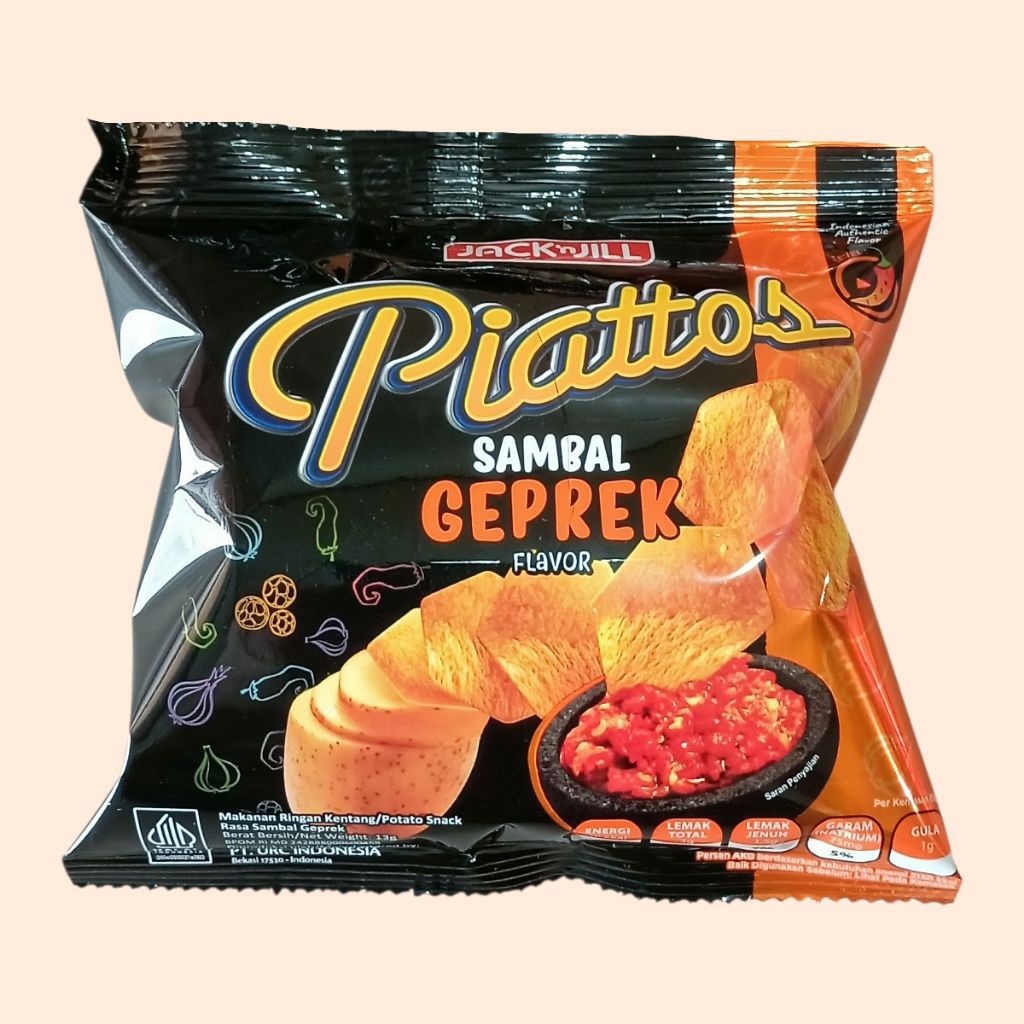 Piattos Sambal Geprek 13GR