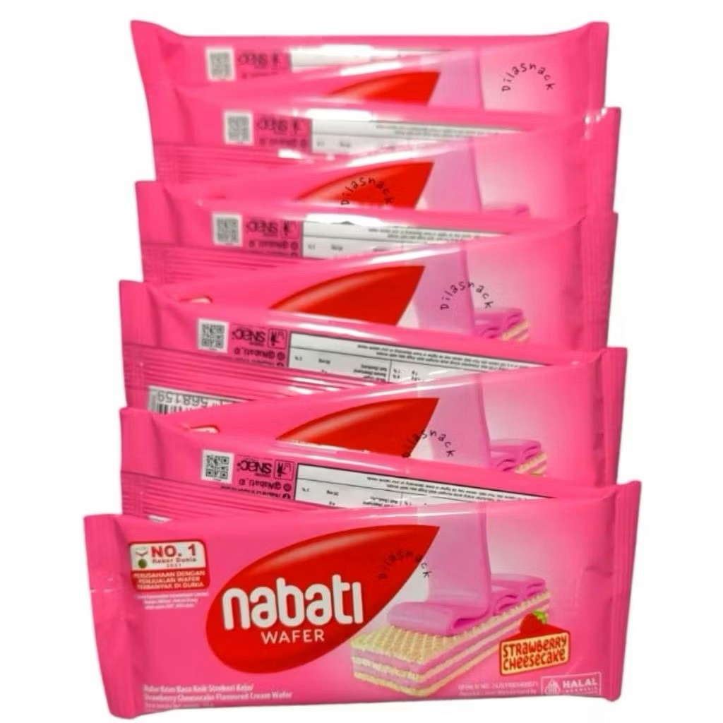 Nabati Wafer Strawberry 15GR