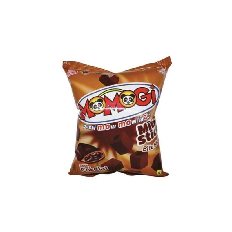 Momogi Mini Stick Bite Size Coklat 20GR