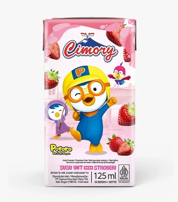 Cimory UHT Strawberry Pororo 125ML