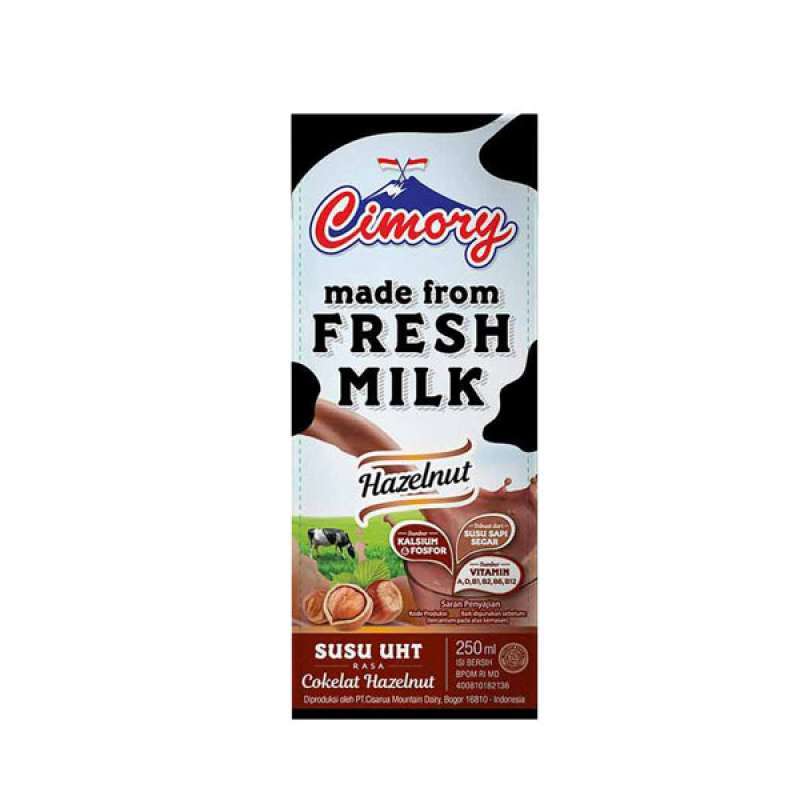 Cimory UHT Fresh Milk Hazelnut 250ML
