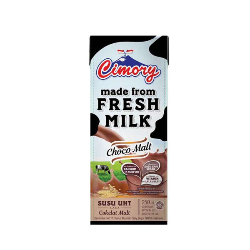 Cimory UHT Fresh Milk Choco Malt 250ML