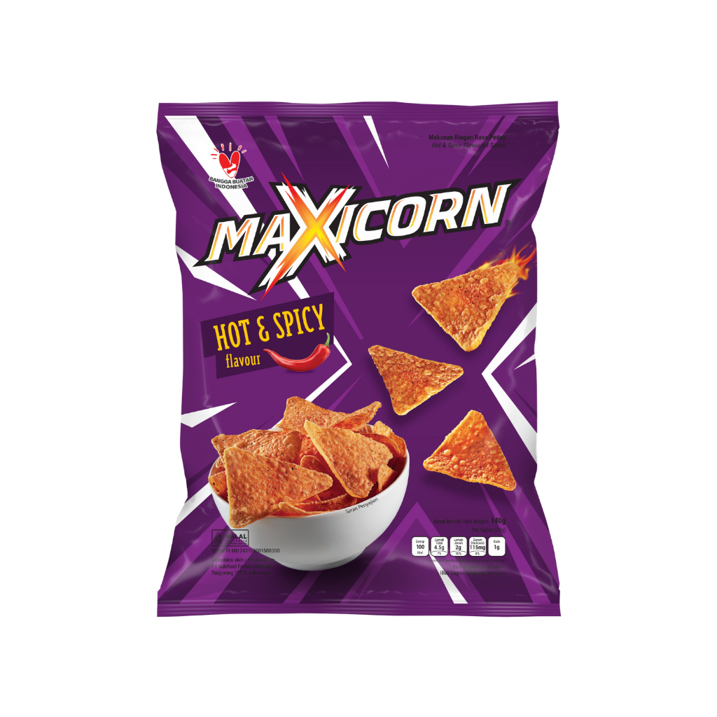 Maxicorn Hot & Spicy 140GR