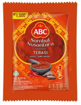 ABC Sambal Nusantara Terasi Asli 18GR