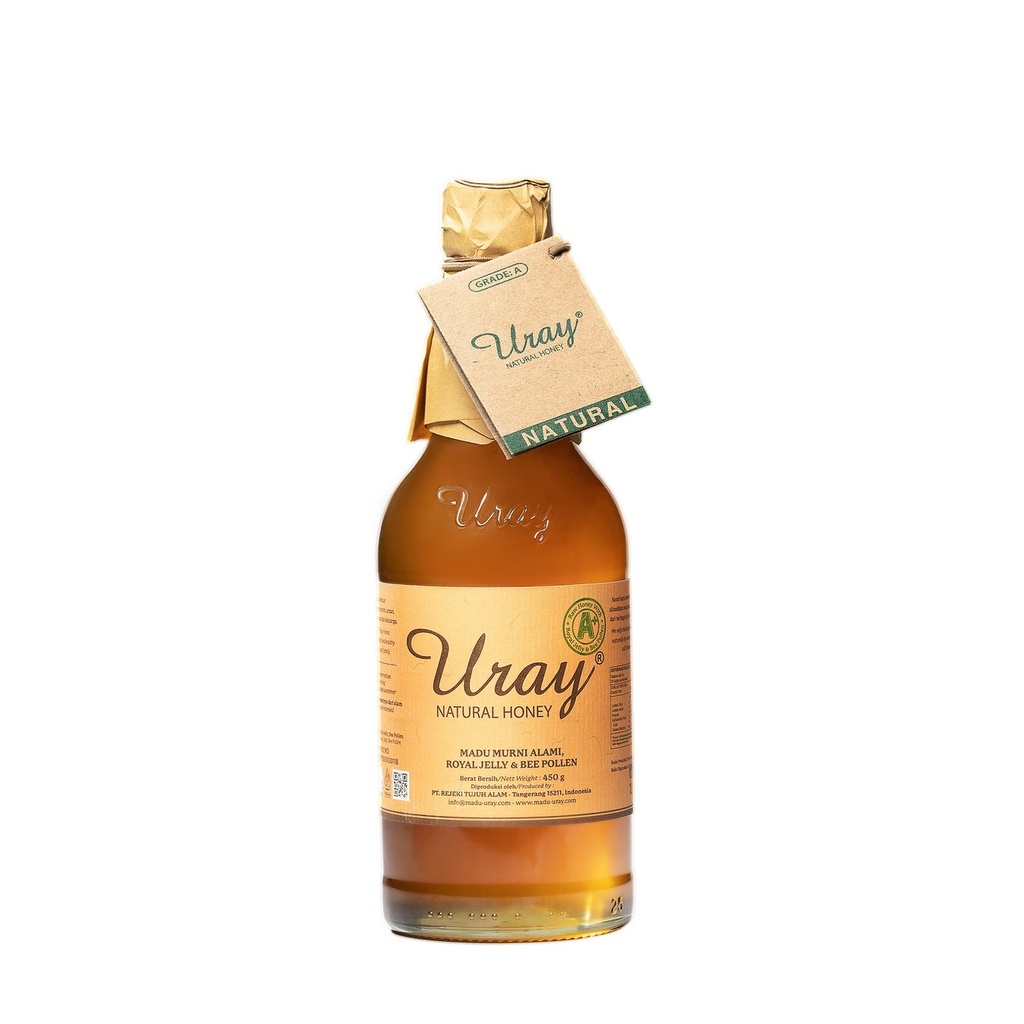 Madu Uray Royal Jelly & Bee Pollen 450GR