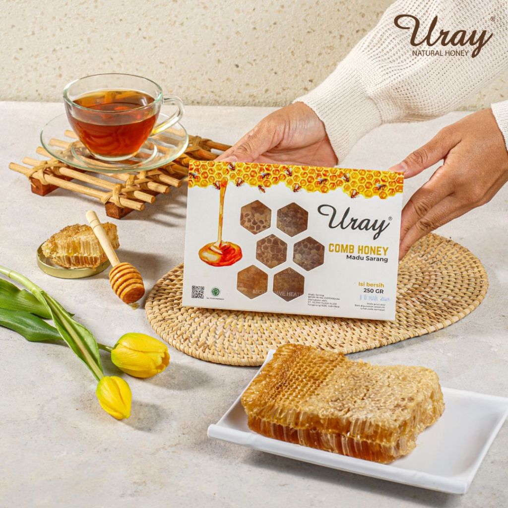 Uray Comb Honey Madu Sarang 250GR
