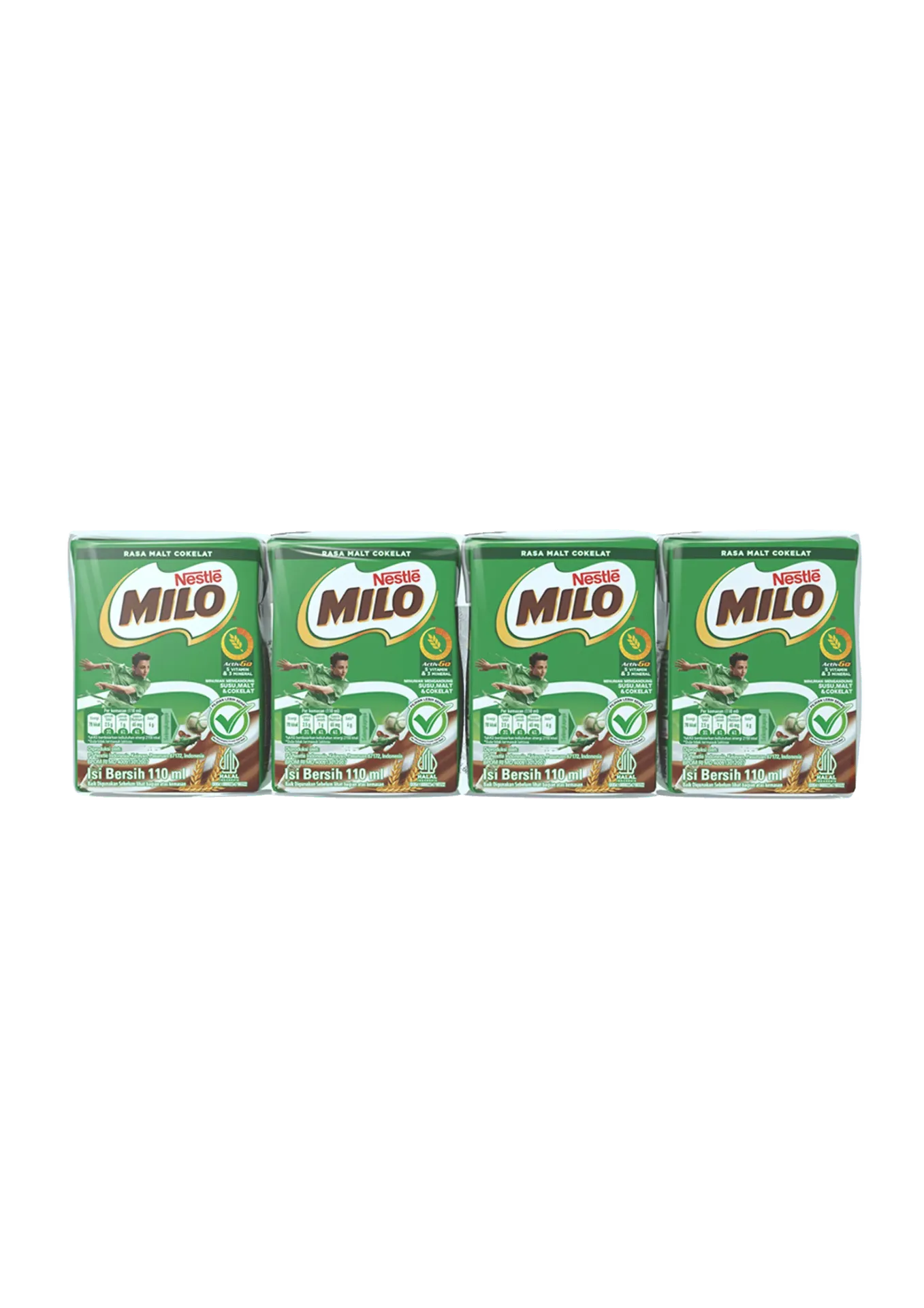 Milo Malt Coklat 4x110ML