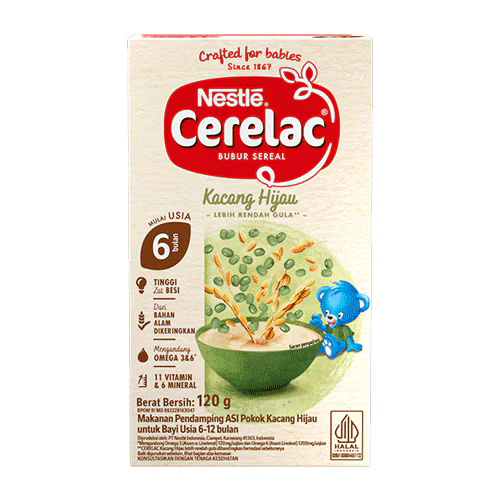 Nestle Cerelac Kacang Hijau 120GR