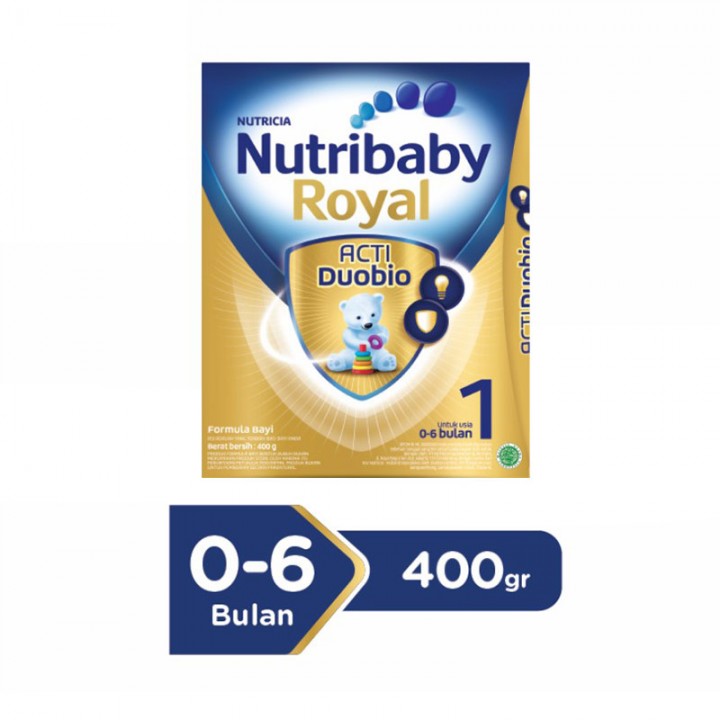 Nutribaby Royal Acti Duobio 1 0-6 Bulan 400GR