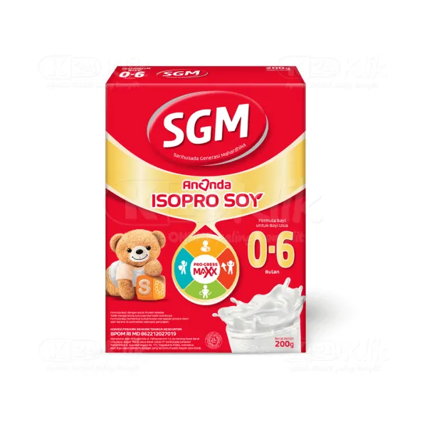 SGM Ananda Isopro Soy 0-6 Bulan 200GR