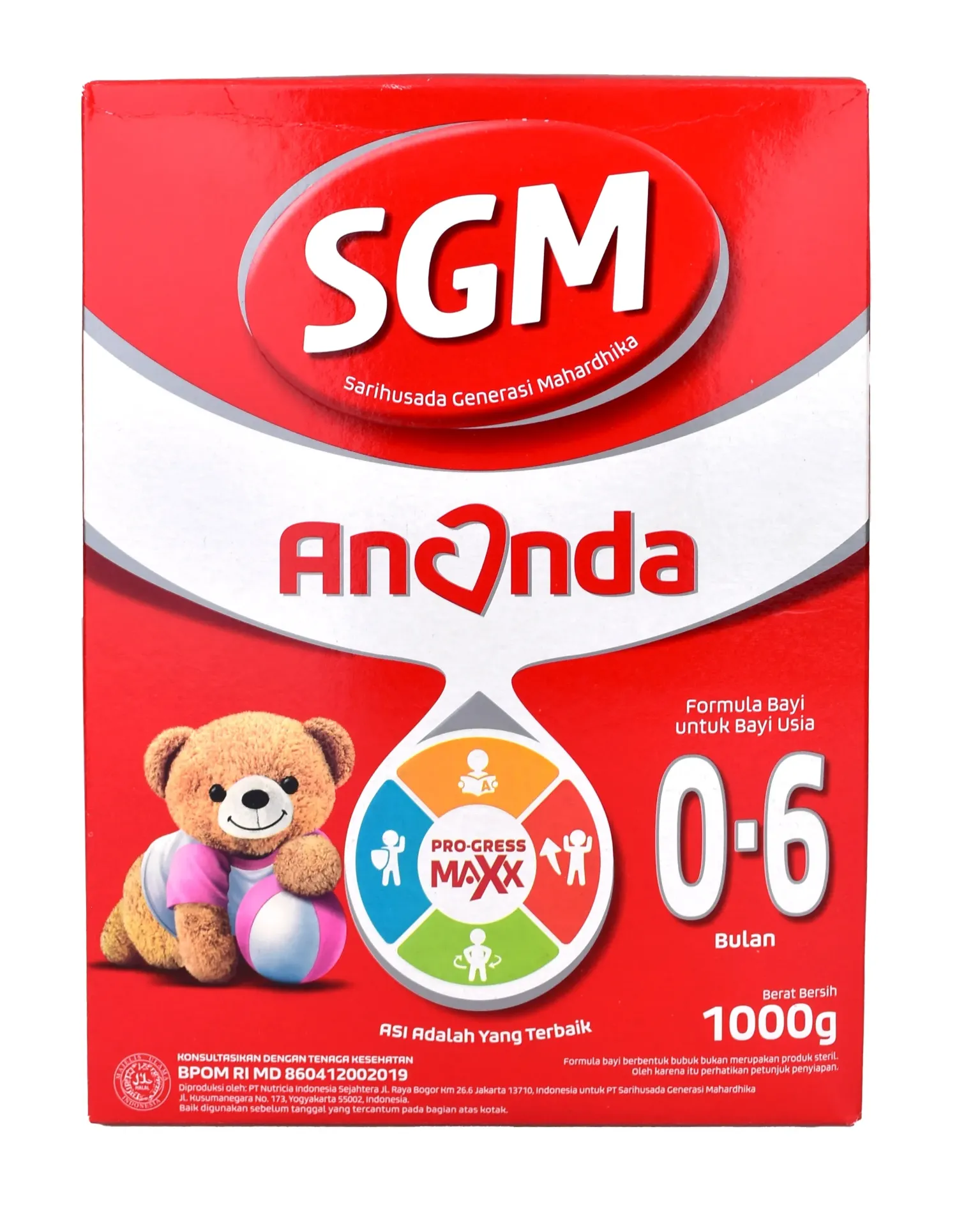 SGM Ananda 0-6 Bulan 1KG