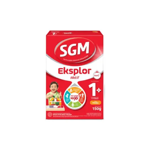 SGM Eksplor 1+ 1-3 Tahun Madu 150GR