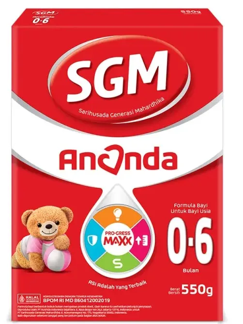 SGM Ananda 0-6 Bulan 550GR