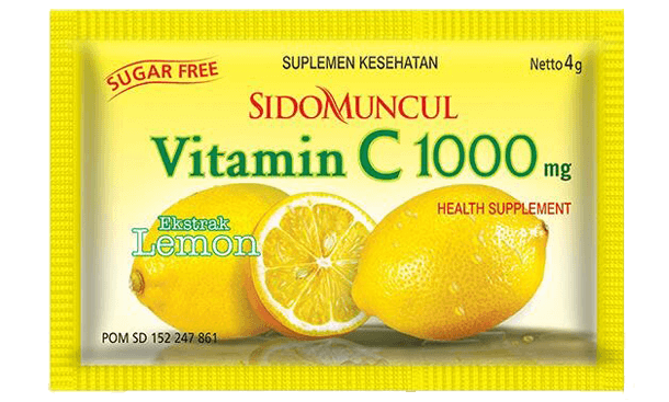 SidoMuncul Vitamin C 1000 Lemon 6X4GR
